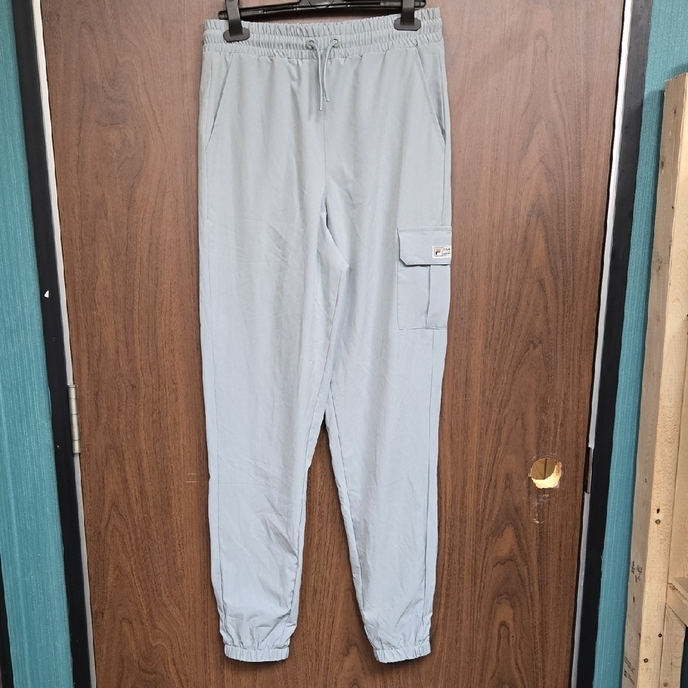 Fila Size XXL Light Grey Lightweight Jogger Style Pant